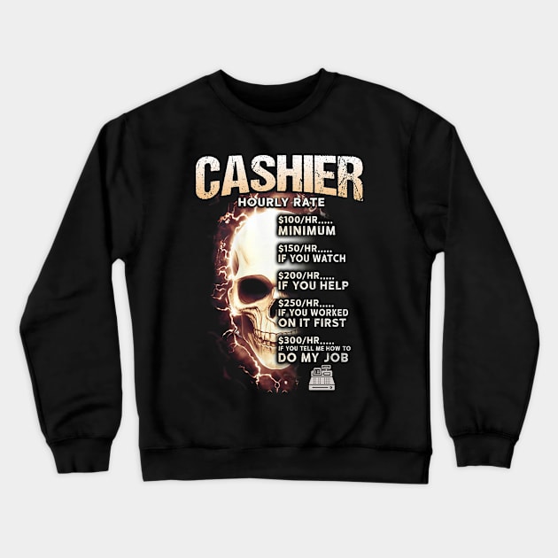 Cashier Crewneck Sweatshirt by janayeanderson48214
